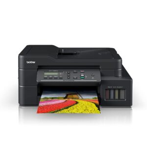 Brother DCP-T820DW - Wi-Fi & Auto Duplex Color Ink Tank Multifunction (Print, Scan & Copy) All in One Printer for Home & Office