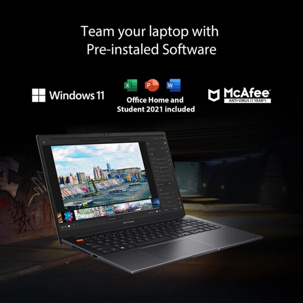 ASUS Vivobook S15 OLED 2022, 15.6" 39.62 cm FHD OLED Laptop