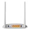 3-36-1.jpg TP-LINK TD-W8961N 300 MbpsWireless N300 ADSL2+ Wi-Fi Modem Router, 2x 5dBi Omni directional Fixed antennas, Input ISPs supported- BSNL, MTNL, Tata Indicom (RJ-11 Port), Dual band , White