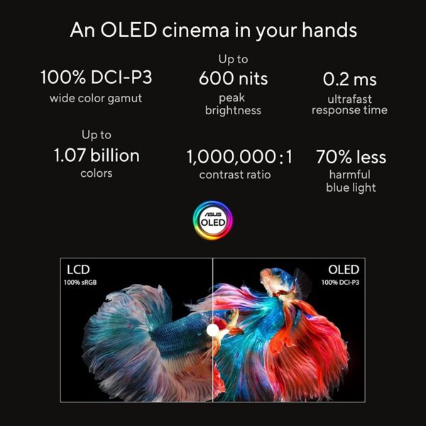 ASUS Vivobook S15 OLED 2022, 15.6" 39.62 cm FHD OLED Laptop