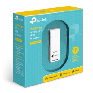 3-50-1.jpg TP-LINK TL-WN821N 300 MBPS WiFi WI-FI Wireless N USB Adapter, MIMO, WPS Button, Supports Windows 11/10/8.1/8/7/XP, Mac OS 10.15 and Earlier, Linux