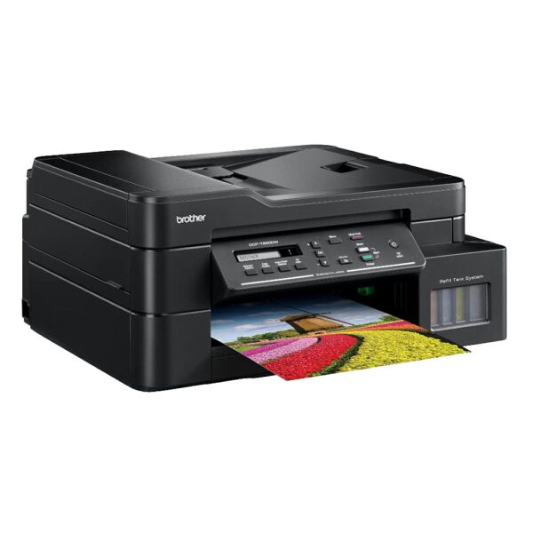 Brother DCP-T820DW - Wi-Fi & Auto Duplex Color Ink Tank Multifunction (Print, Scan & Copy) All in One Printer for Home & Office