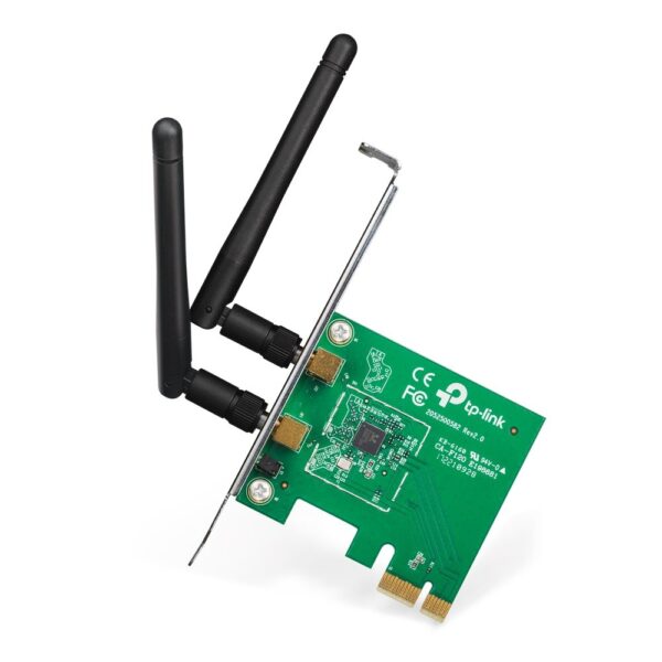 4-34.jpg TP-Link TL-WN881ND 300 Mbps Wireless N PCI Express Adapter, PCIe Network Interface Card for Desktop, Low-Profile Bracket Included, Supports Windows 11/10/8.1/8/7 and Linux