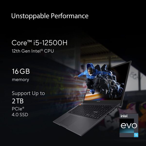 ASUS Vivobook S15 OLED 2022, 15.6" 39.62 cm FHD OLED Laptop