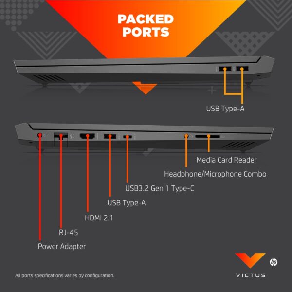 HP Victus AMD Ryzen 7, 16.1-inch FHD Gaming Laptop
