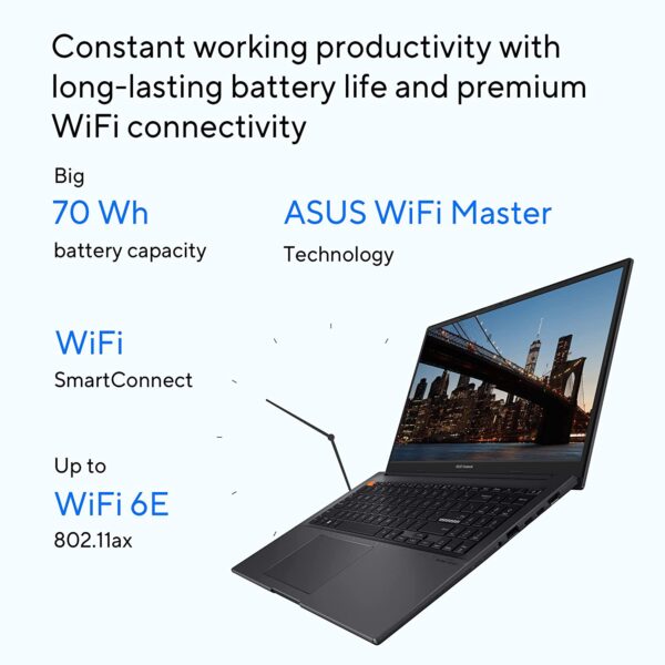 ASUS Vivobook S15 OLED 2022, 15.6" 39.62 cm FHD OLED Laptop